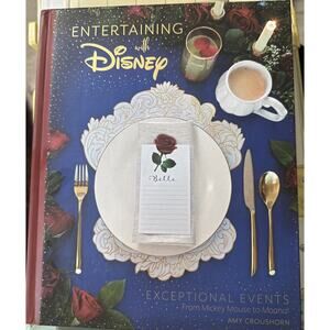 Entertaining with Disney by Amy Croushorn 2019 Hardcover Excellent Condition